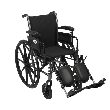 DRIVE MEDICAL Cruiser III Light Weight Wheelchair - 16" k316adda-elr
